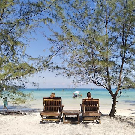 Green Blue Beach Hostel Koh Rong Sanloem Buitenkant foto
