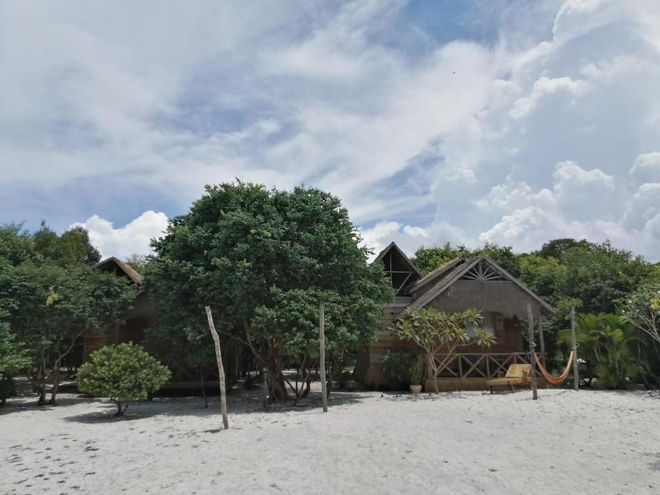 Green Blue Beach Hostel Koh Rong Sanloem Buitenkant foto