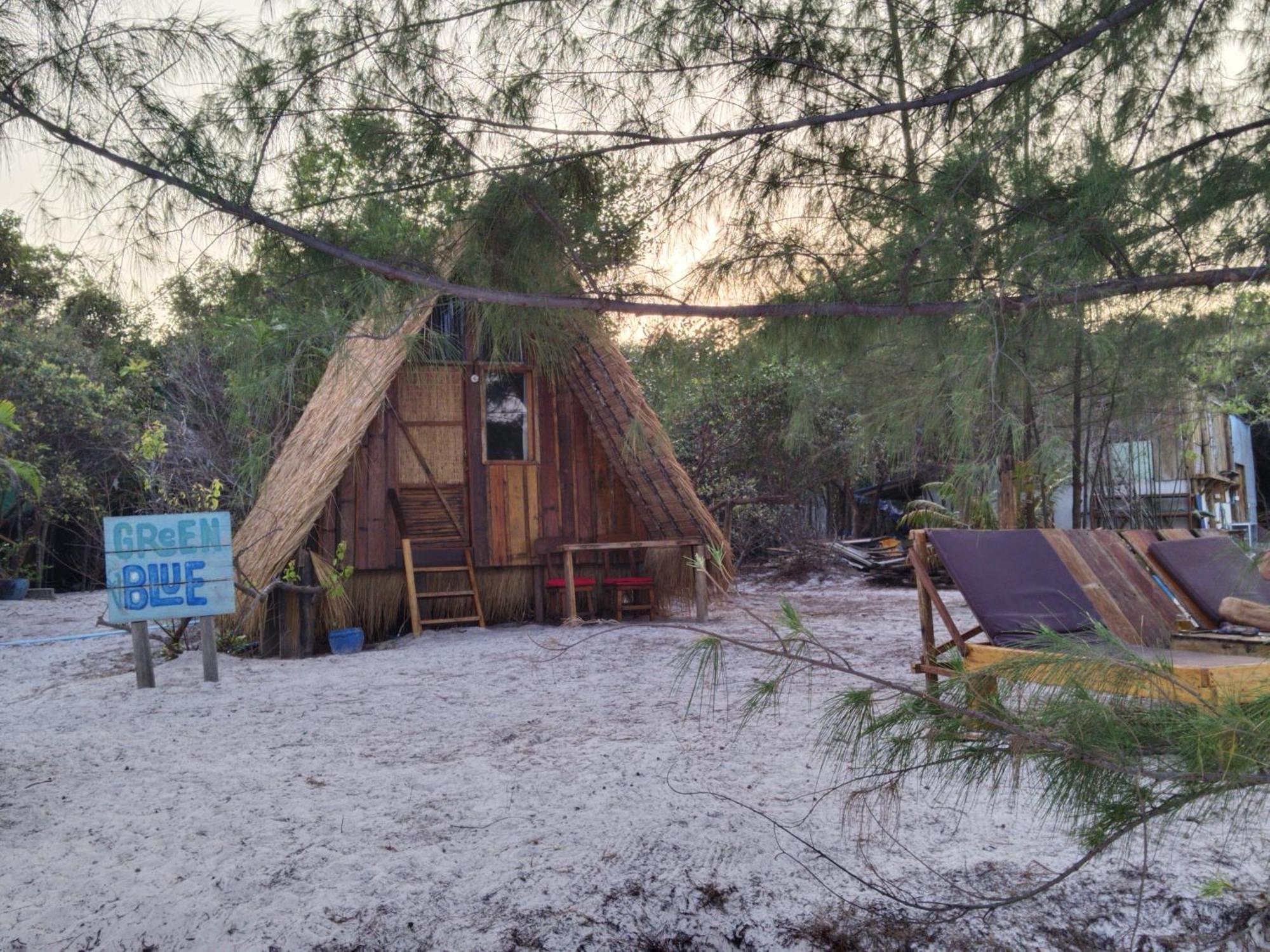 Green Blue Beach Hostel Koh Rong Sanloem Buitenkant foto
