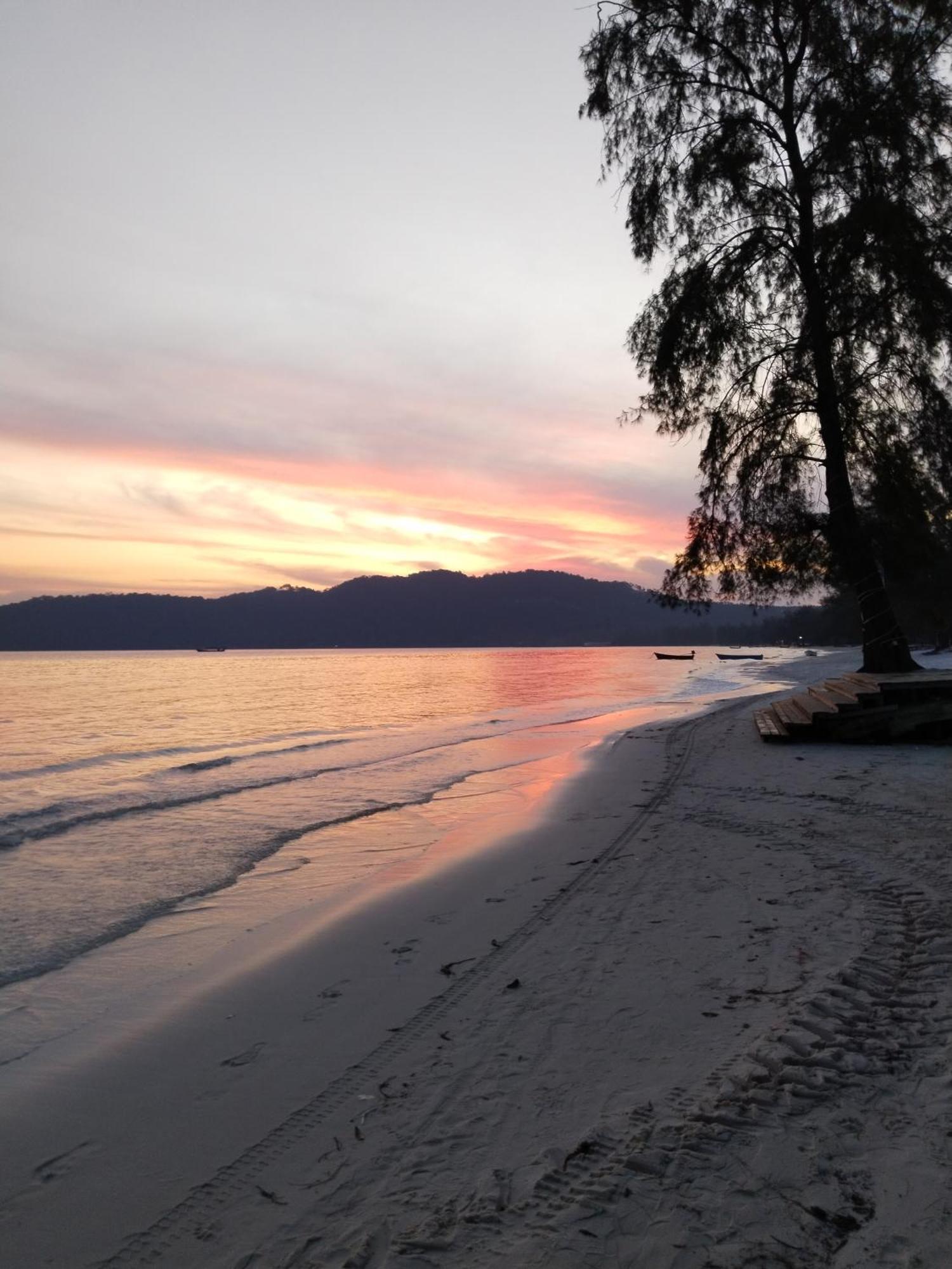 Green Blue Beach Hostel Koh Rong Sanloem Buitenkant foto