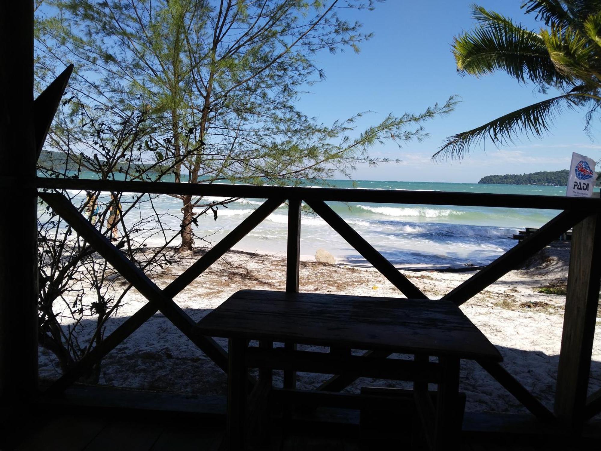 Green Blue Beach Hostel Koh Rong Sanloem Buitenkant foto