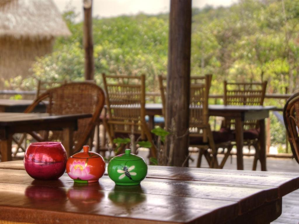 Green Blue Beach Hostel Koh Rong Sanloem Buitenkant foto