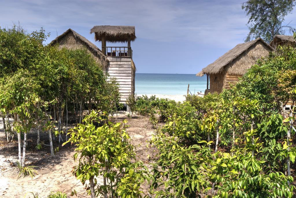 Green Blue Beach Hostel Koh Rong Sanloem Buitenkant foto