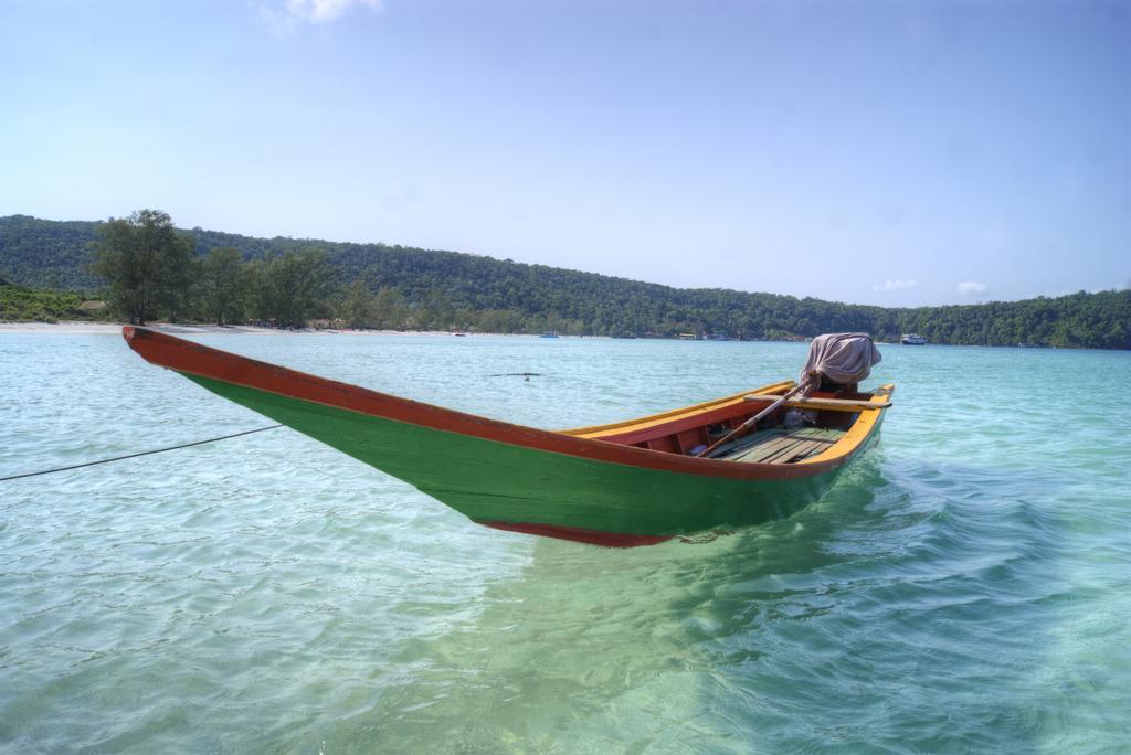 Green Blue Beach Hostel Koh Rong Sanloem Buitenkant foto
