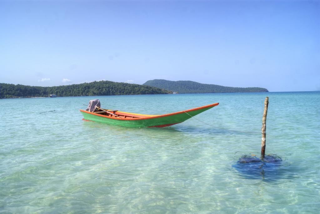 Green Blue Beach Hostel Koh Rong Sanloem Buitenkant foto